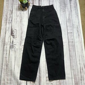 TINSELTOWN Baggy Wide Leg High Rise Jeans